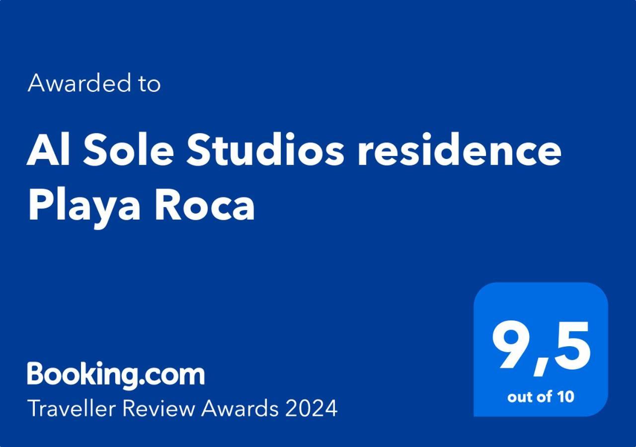 Al Sole Studios Residence Playa Roca كوستا تاغيسي المظهر الخارجي الصورة